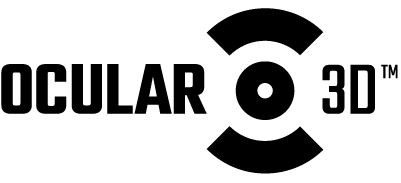 Ocular3D Logo Black PNG 400x86