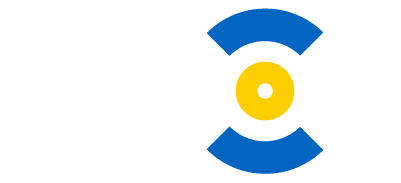 Ocular3D Logo White PNG 400x182