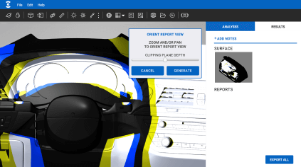 Ocular3D Features - Immersive Visualization 3. Create & Download reports