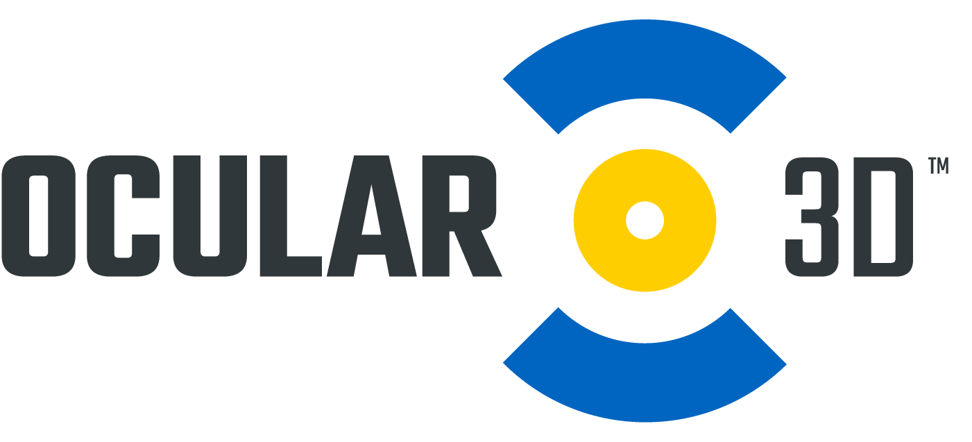 Ocular3D Logo Two Color PNG 1400x636