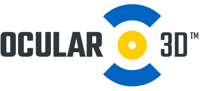 Ocular3D Logo Two Color PNG 400x182