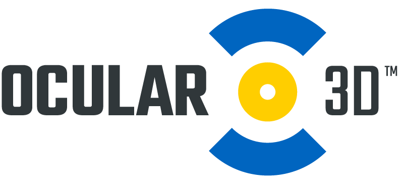 Ocular3D Logo Two Color PNG 800x363